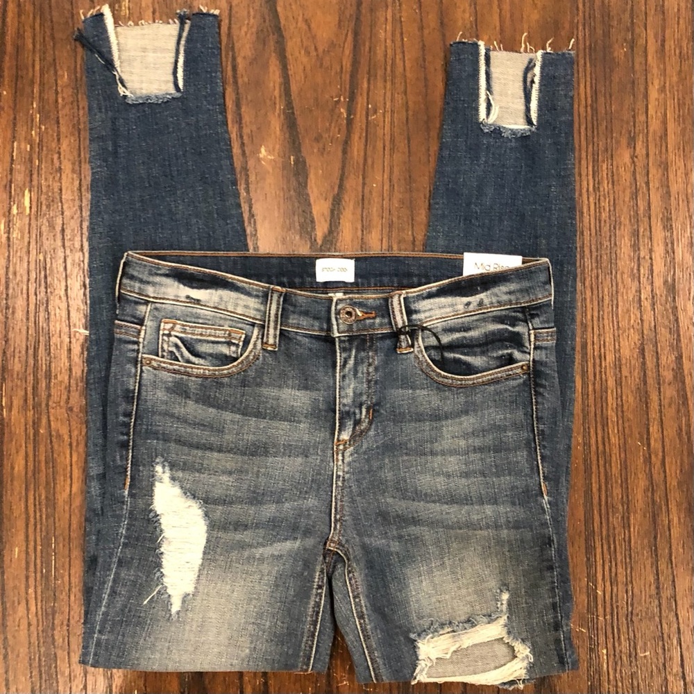 Sneak Peek Mid Rise Jeans
